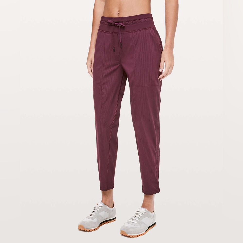 lululemon athletica Women's Maroon Track Joggers